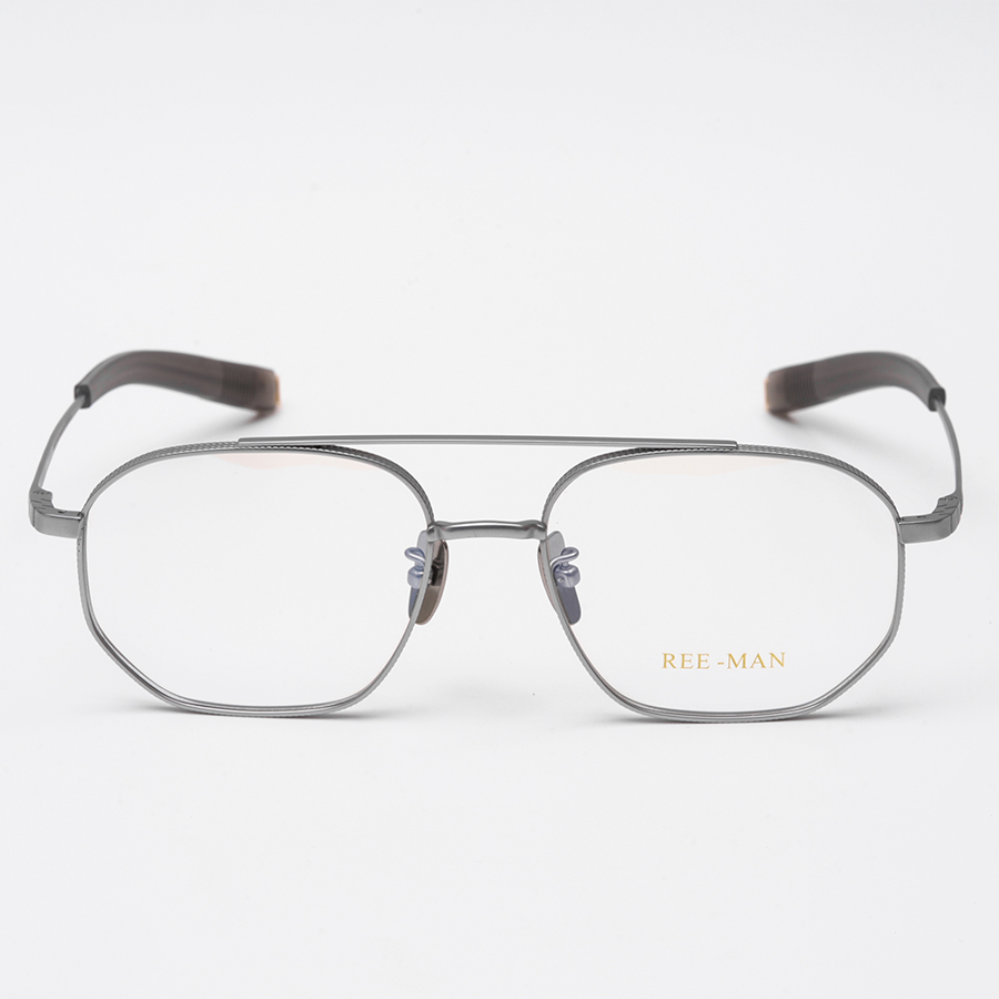 GỌNG KÍNH CẬN TITANIUM CAO CẤP DÁNG PHI CÔNG 7518 C2 GHI