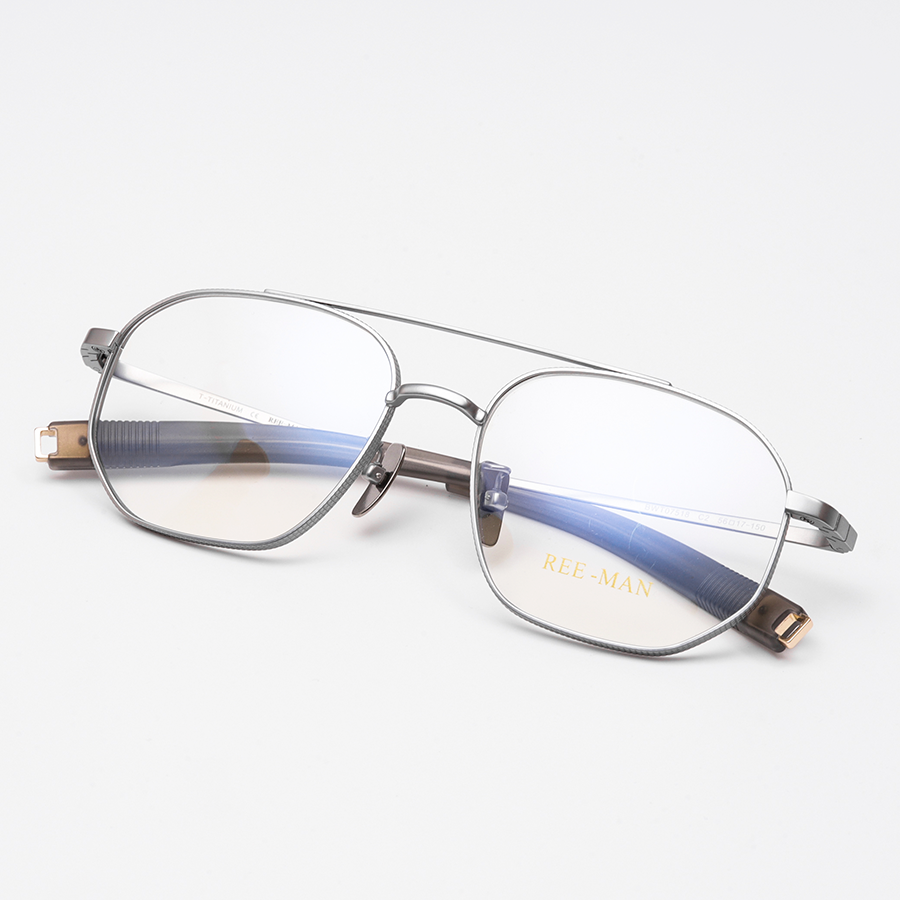 GỌNG KÍNH CẬN TITANIUM CAO CẤP DÁNG PHI CÔNG 7518 C2 GHI