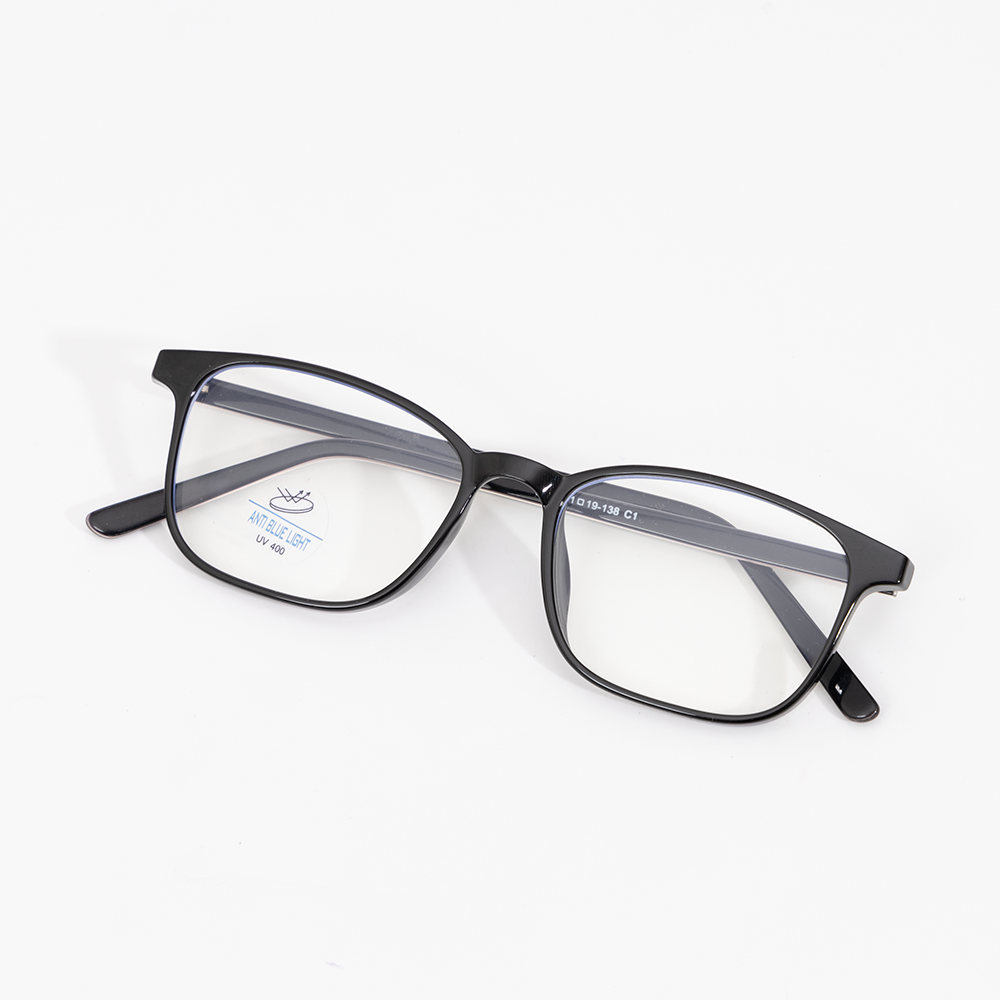 KÍNH CHỐNG ÁNH SÁNG XANH EYE PLUS 8245 C1 ĐEN BÓNG