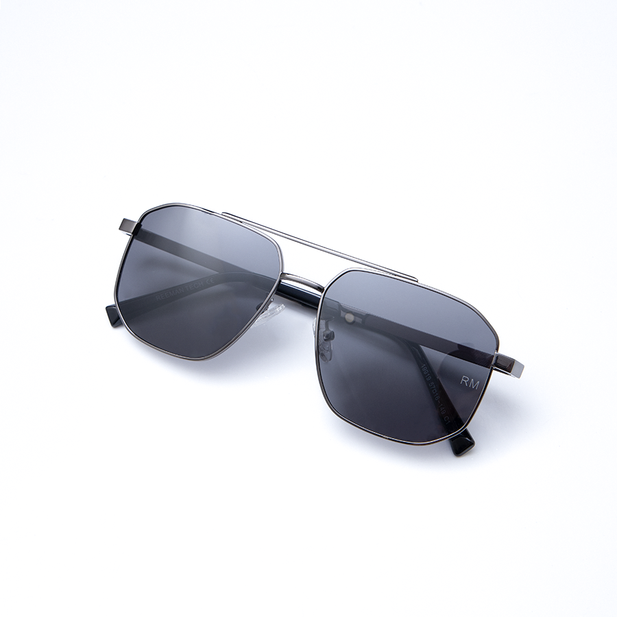 KÍNH RÂM THỜI TRANG REEMAN 19919 C1 GỌNG GHI MẮT ĐEN