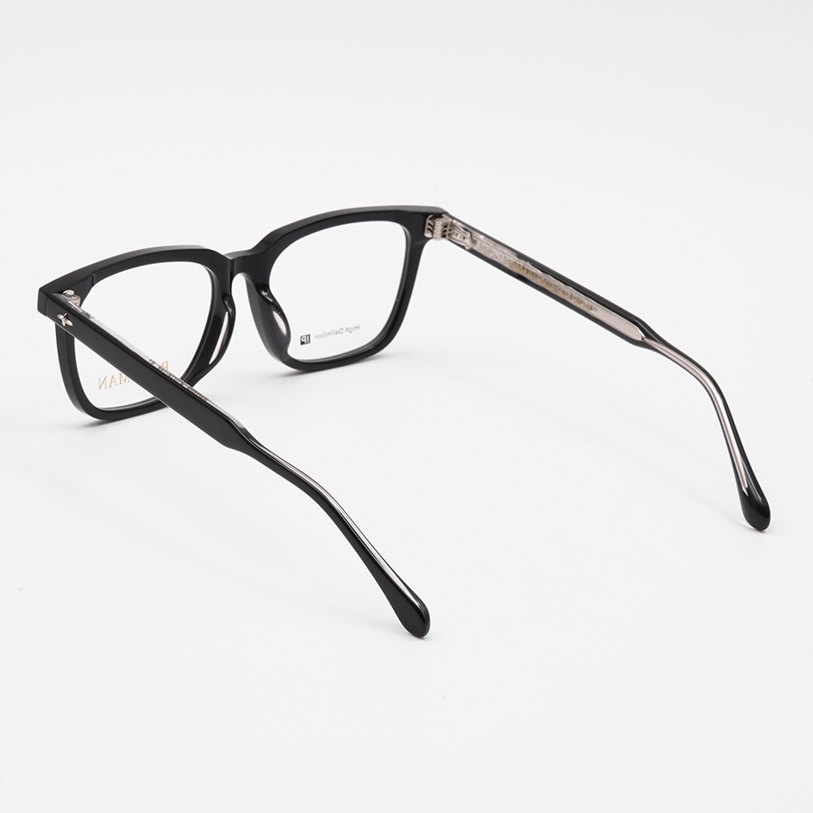 GỌNG KÍNH CẬN REEMAN ACETATE 31025 C1 ĐEN BÓNG