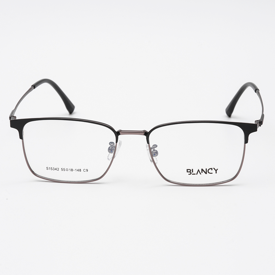GỌNG KÍNH CẬN BLANCY CLUB MASTER 15342 C9 ĐEN GHI