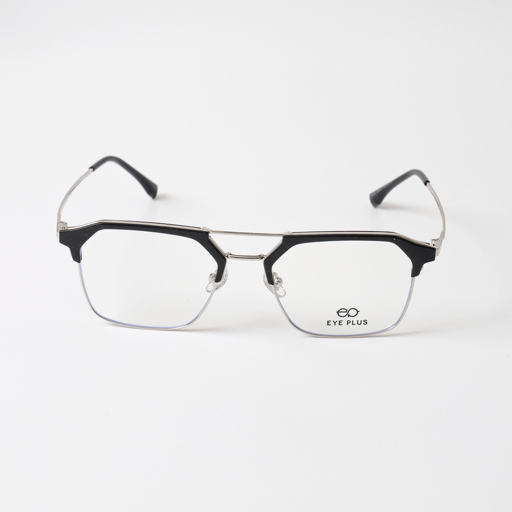 GỌNG KÍNH CẬN EYEPLUS CLUB MASTER 2295 C2 ĐEN BÓNG