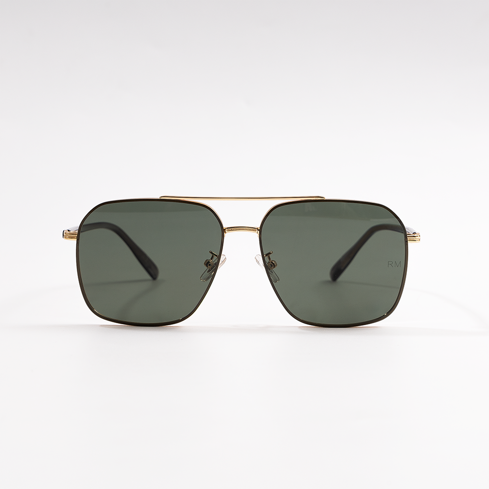 KÍNH RÂM THỜI TRANG REEMAN 2260 C4 GỌNG VÀNG MẮT XANH LÁ