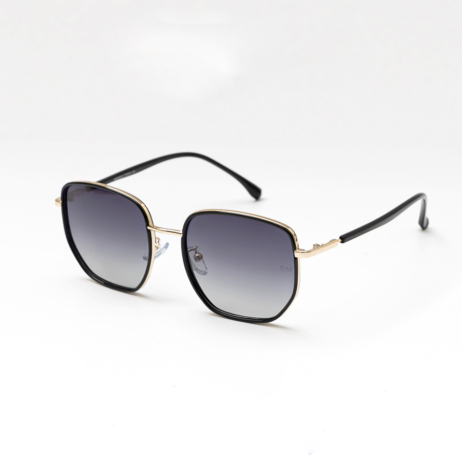 Kính Râm Thời Trang ReeMan 2312 C1 Gọng Đen Mắt Khói