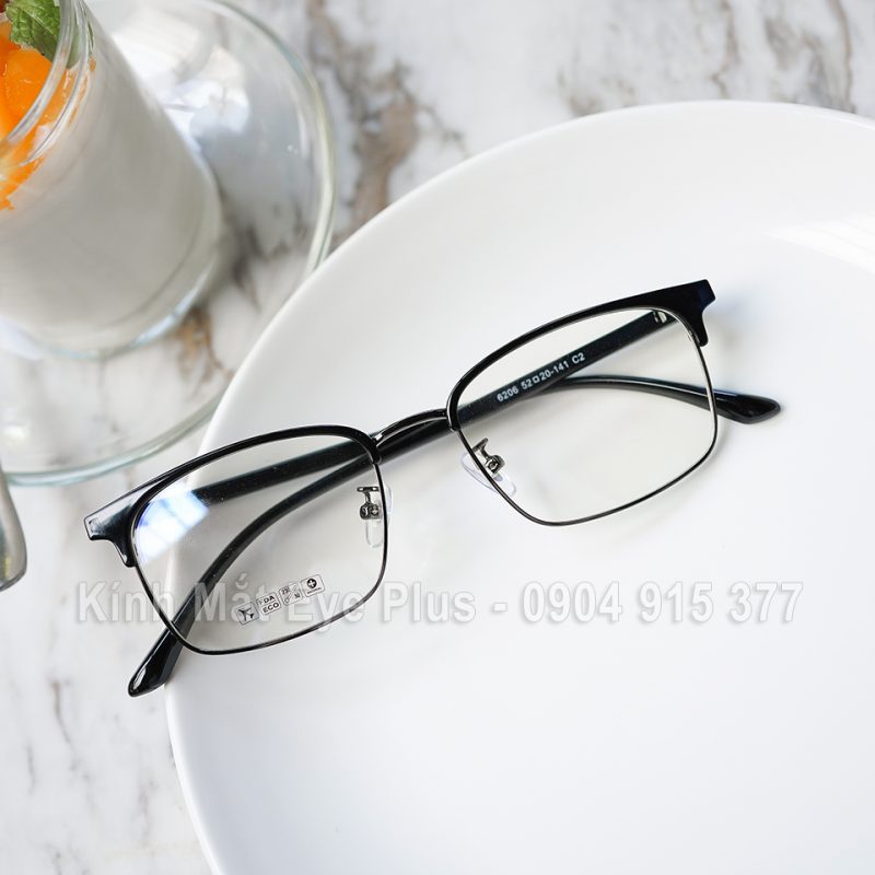 Gọng Kính Cận Nhựa Dẻo N240 Nam/ Nữ 2164 Vuông To