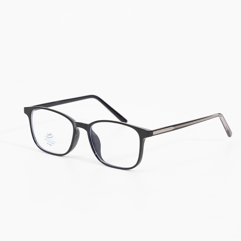 KÍNH CHỐNG ÁNH SÁNG XANH EYE PLUS 8245 C1 ĐEN BÓNG