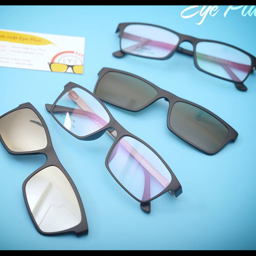 Gọng râm cận cao cấp 2in1 04