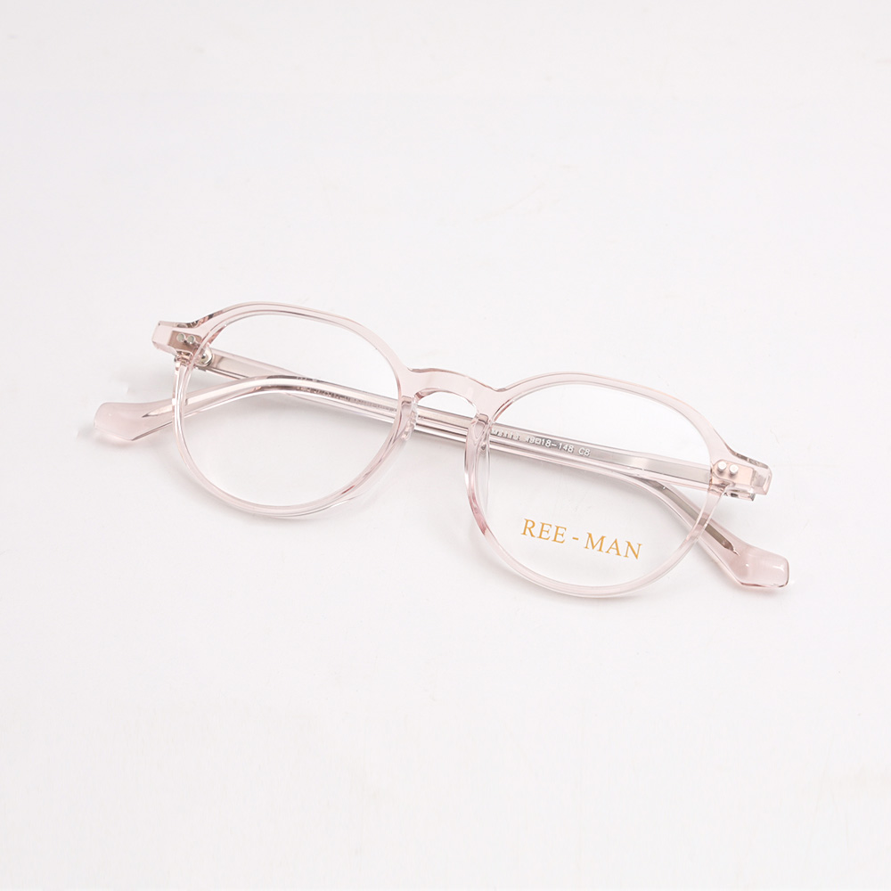 GỌNG KÍNH CẬN REEMAN ACETATE CẢ VIỀN RM2113 C8 HỒNG
