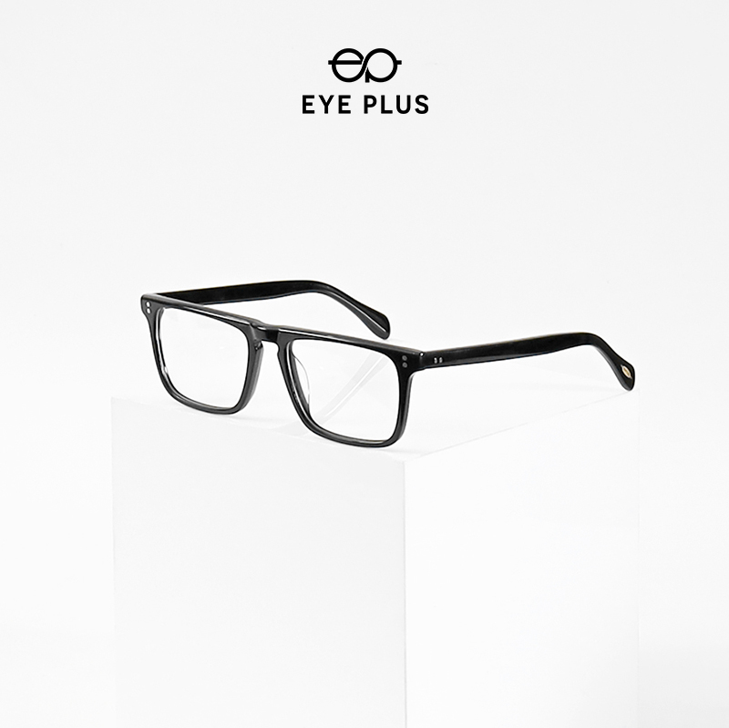 Gọng Kính Cận Unisex OLV5189 Đen bóng