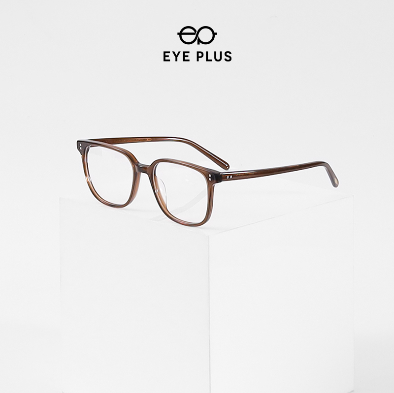 Gọng Kính Cận Unisex OLV5373 Nâu