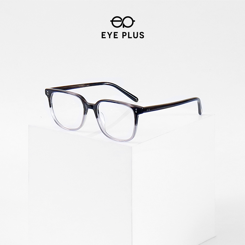 Gọng Kính Cận Unisex OLV5373 Xám 2line