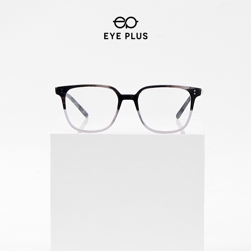 Gọng Kính Cận Unisex OLV5373 Xám 2line
