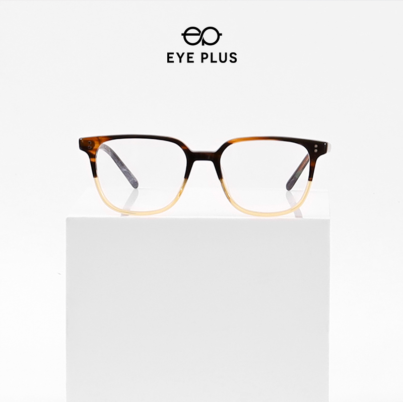 Gọng Kính Cận Unisex OLV5373 Nâu 2line