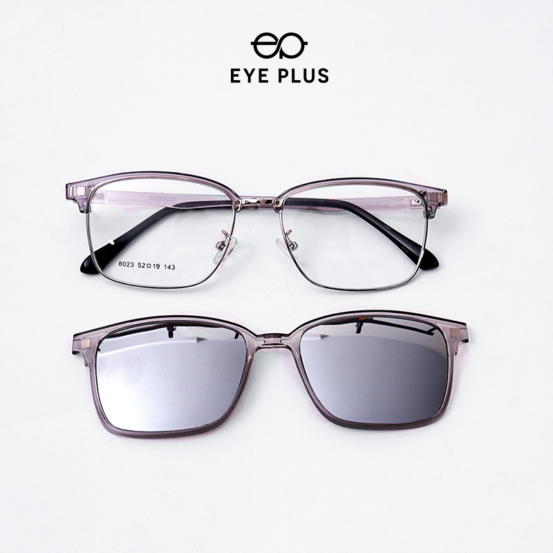 GỌNG KÍNH RÂM CẬN 2IN1 ULTEM 8023 C4