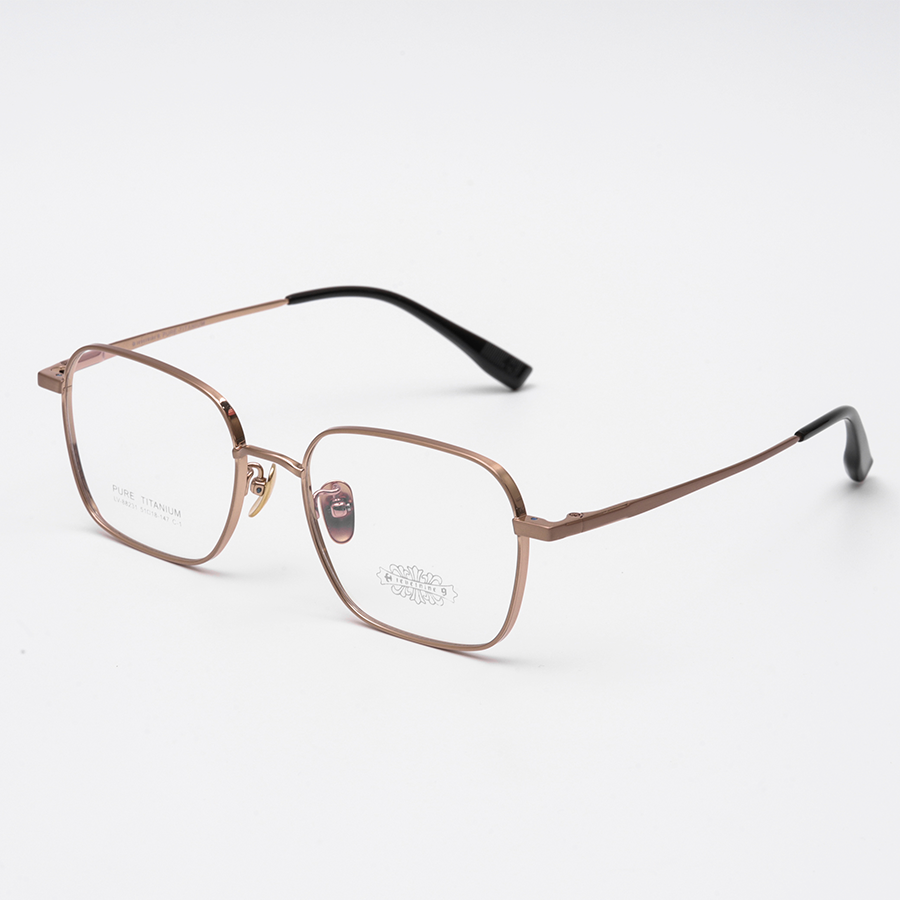 GỌNG KÍNH CẬN TITANIUM CAO CẤP 88231 C1 VÀNG