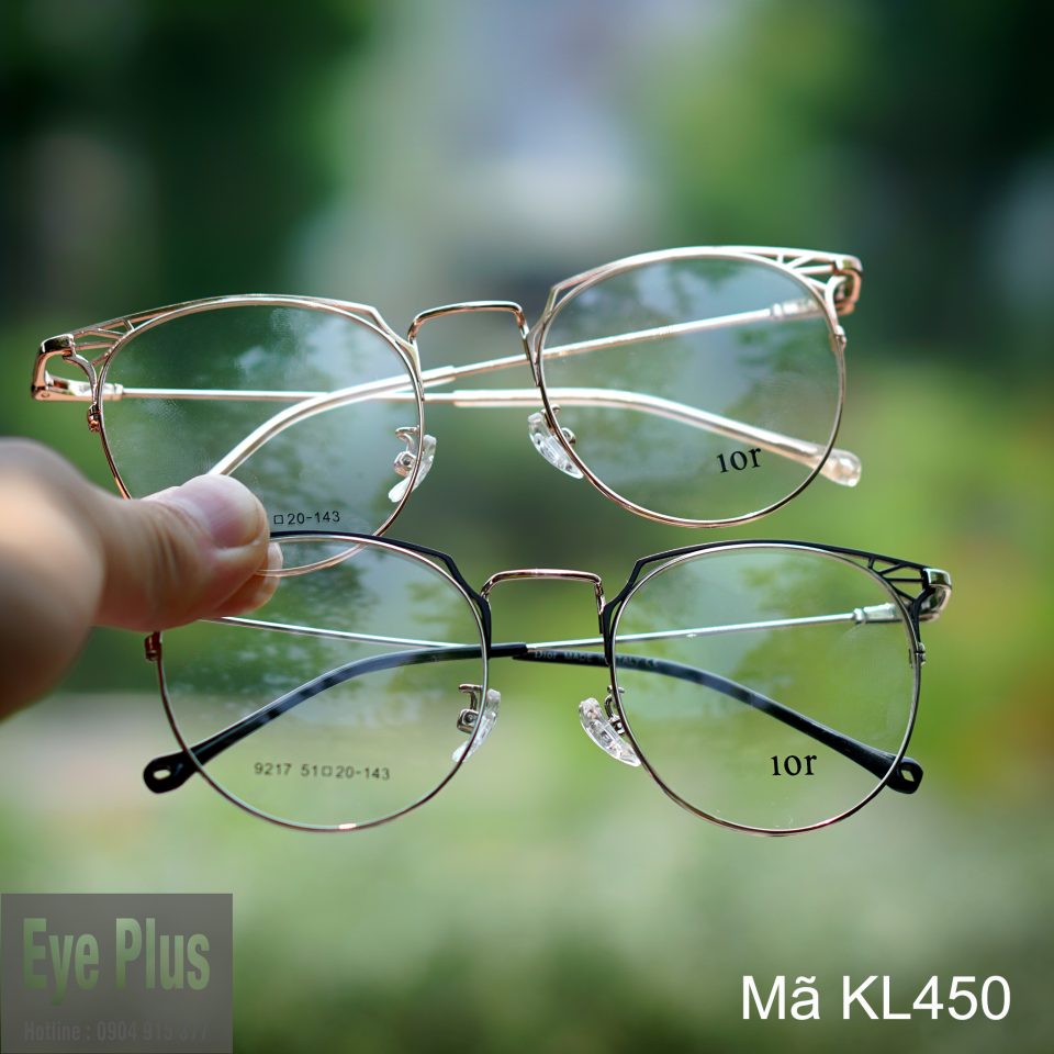 Gọng Kính Nữ Kim Loại Dio9217