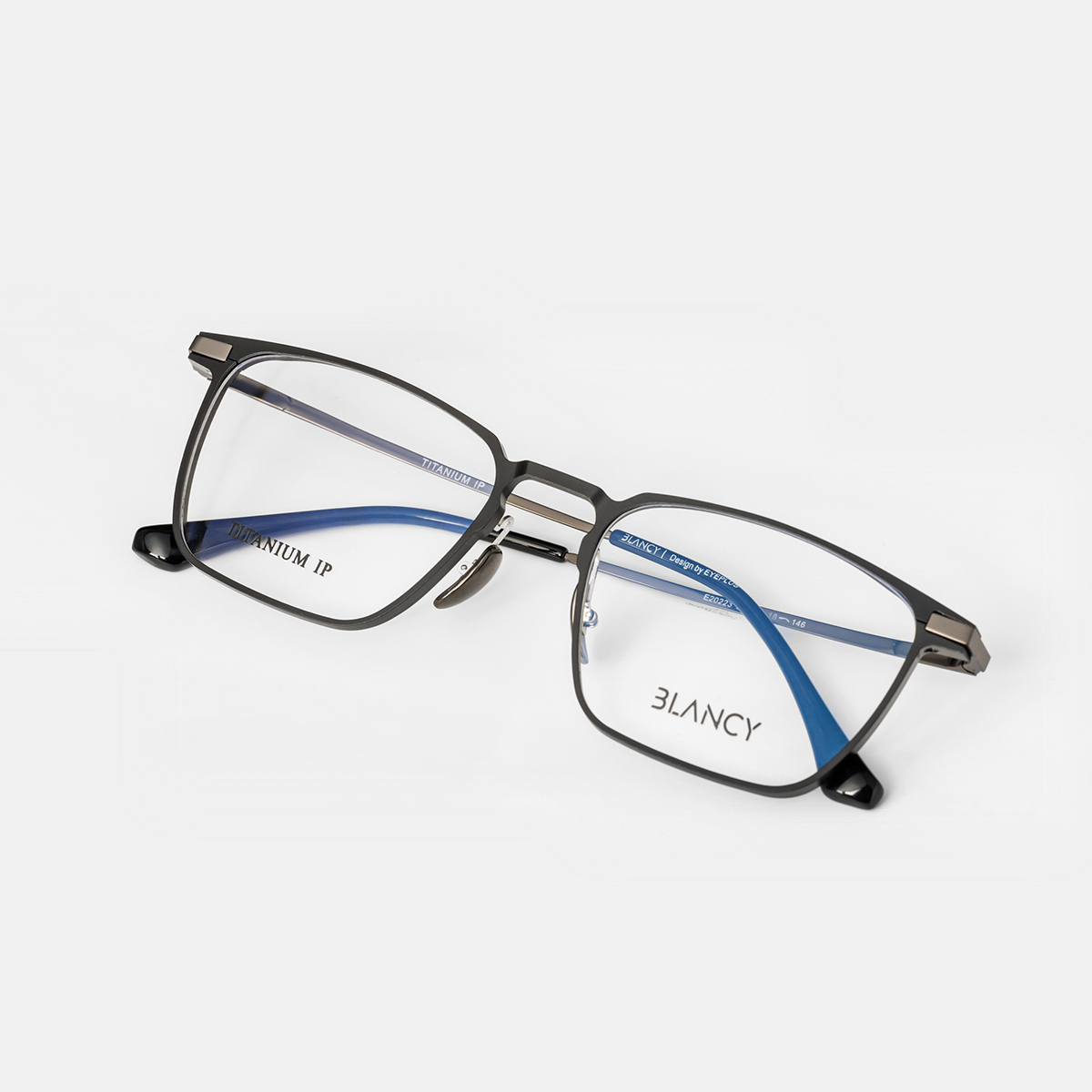 GỌNG KÍNH BLANCY 20231 C3 ĐEN GHI