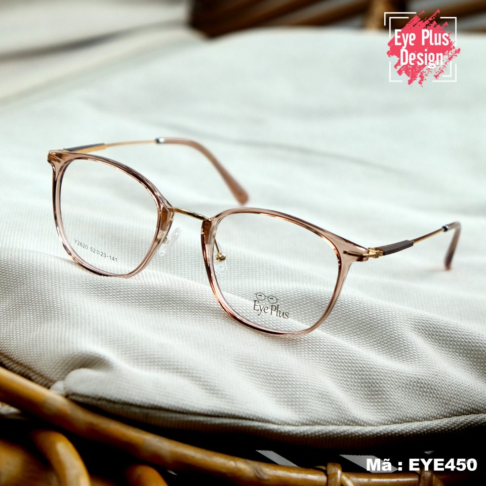 Gọng Kính Nhựa Nữ Tròn EyePlus450 - Y2620