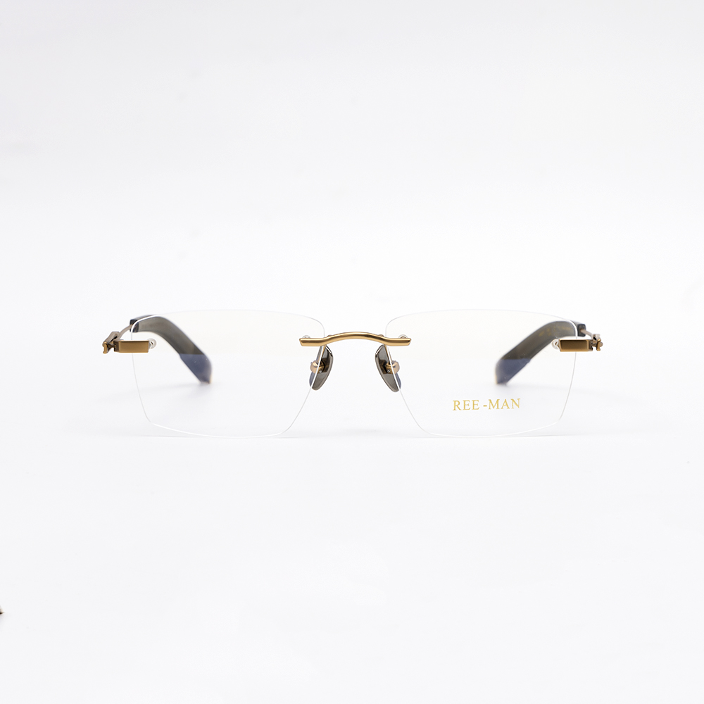 GỌNG KÍNH CẬN TITANIUM CAO CẤP 80813 C3- vàng