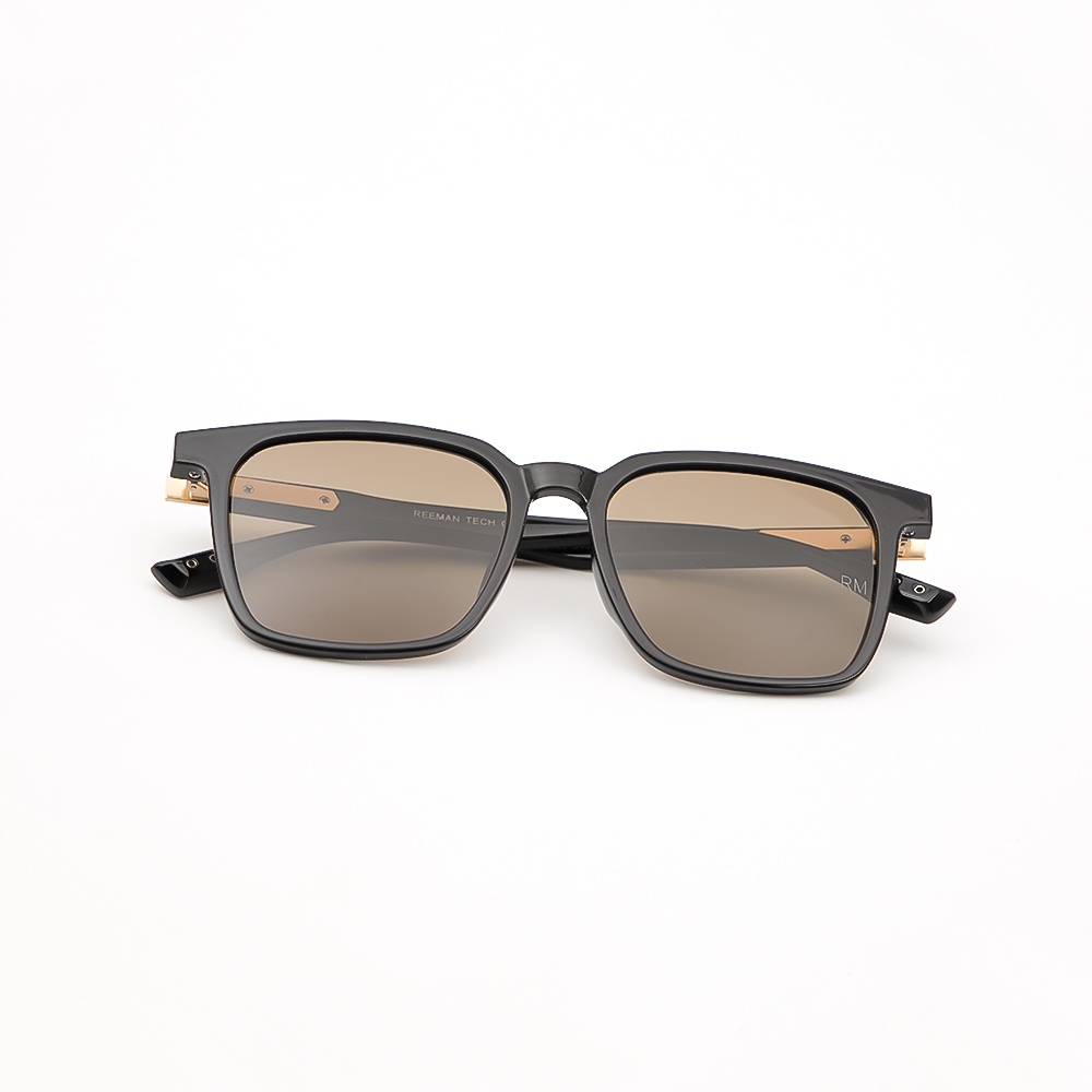 Kính Râm Thời Trang REEMAN 5136 C7/1 Gọng Đen Mắt Nâu