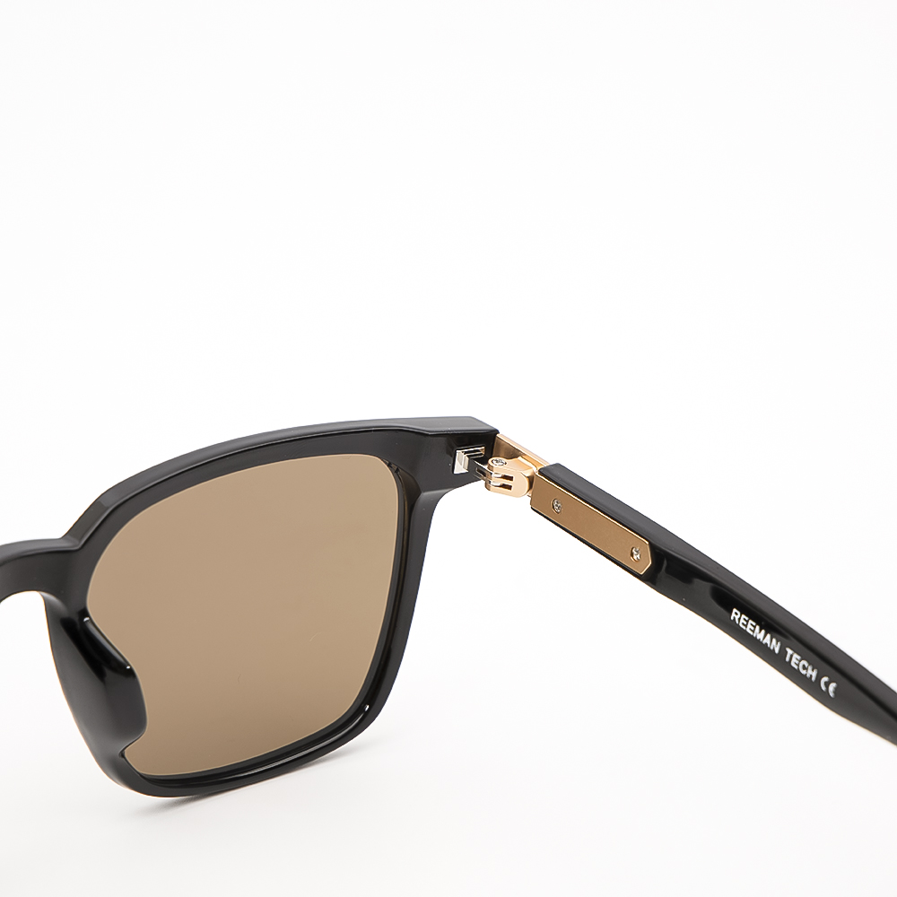 Kính Râm Thời Trang REEMAN 5136 C7/1 Gọng Đen Mắt Nâu