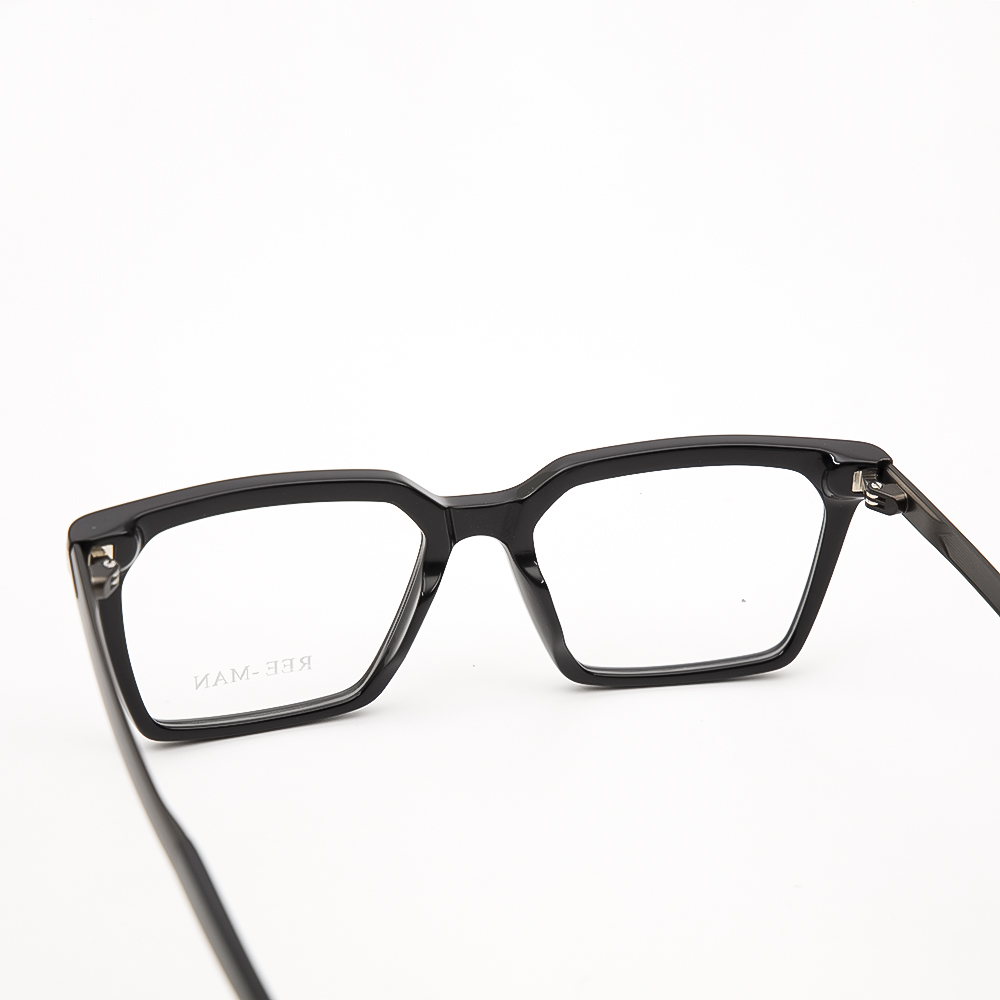 GỌNG KÍNH CẬN REEMAN ACETATE CAO CẤP CẢ VIỀN RM1846 C1 ĐEN