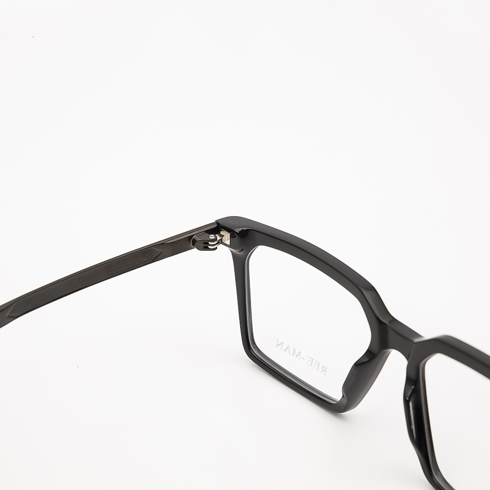 GỌNG KÍNH CẬN REEMAN ACETATE CAO CẤP CẢ VIỀN RM1846 C1 ĐEN