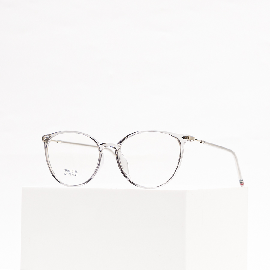 Gọng Kính Cận Unisex N240 8136 C5 Xám