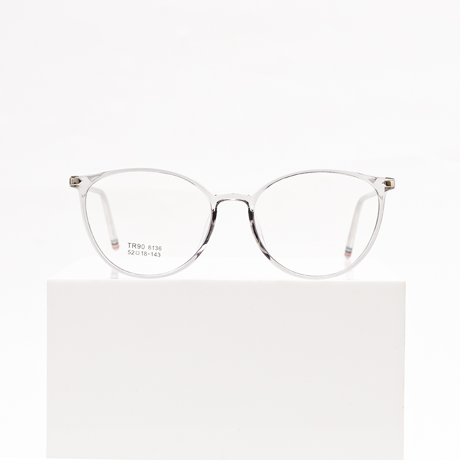 Gọng Kính Cận Unisex N240 8136 C5 Xám