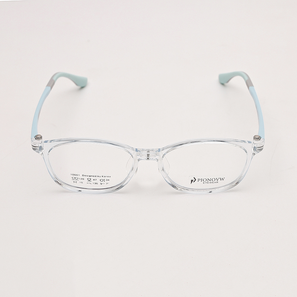 GỌNG KÍNH CẬN NHỰA TRẺ EM - TR 10001 C2 TRONG GỌNG XANH