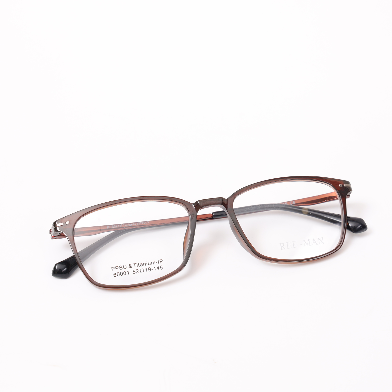 Gọng Kính Cận Reeman RM UT 60001 C6 Nâu