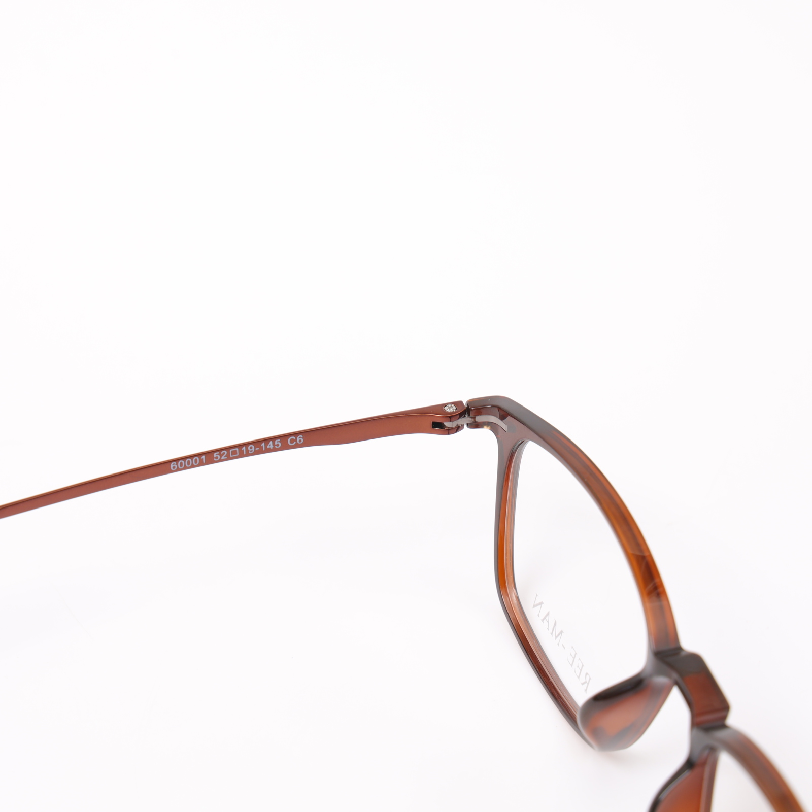 Gọng Kính Cận Reeman RM UT 60001 C6 Nâu