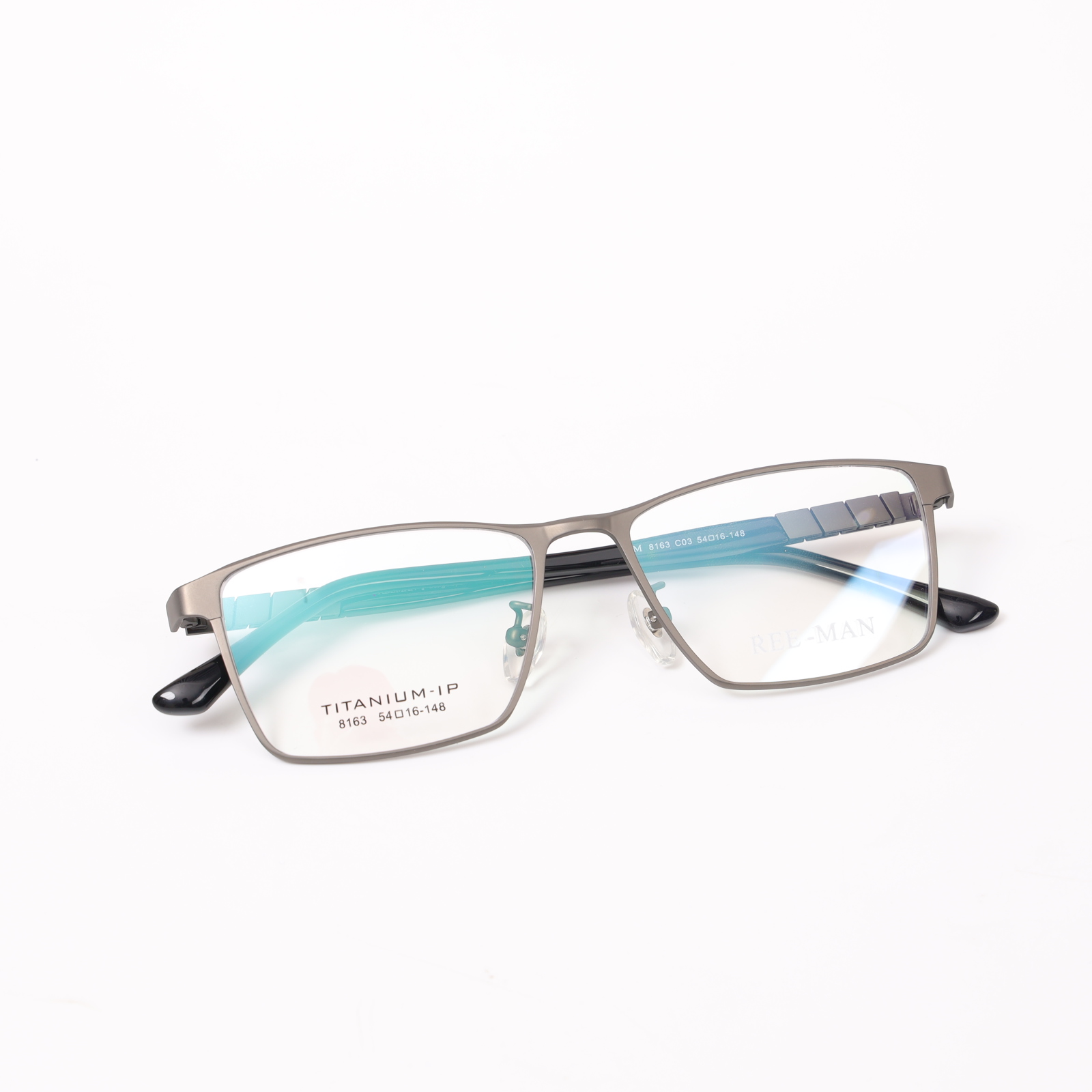 GỌNG KÍNH CẬN TITANIUM CAO CẤP 8163 C3 GHI