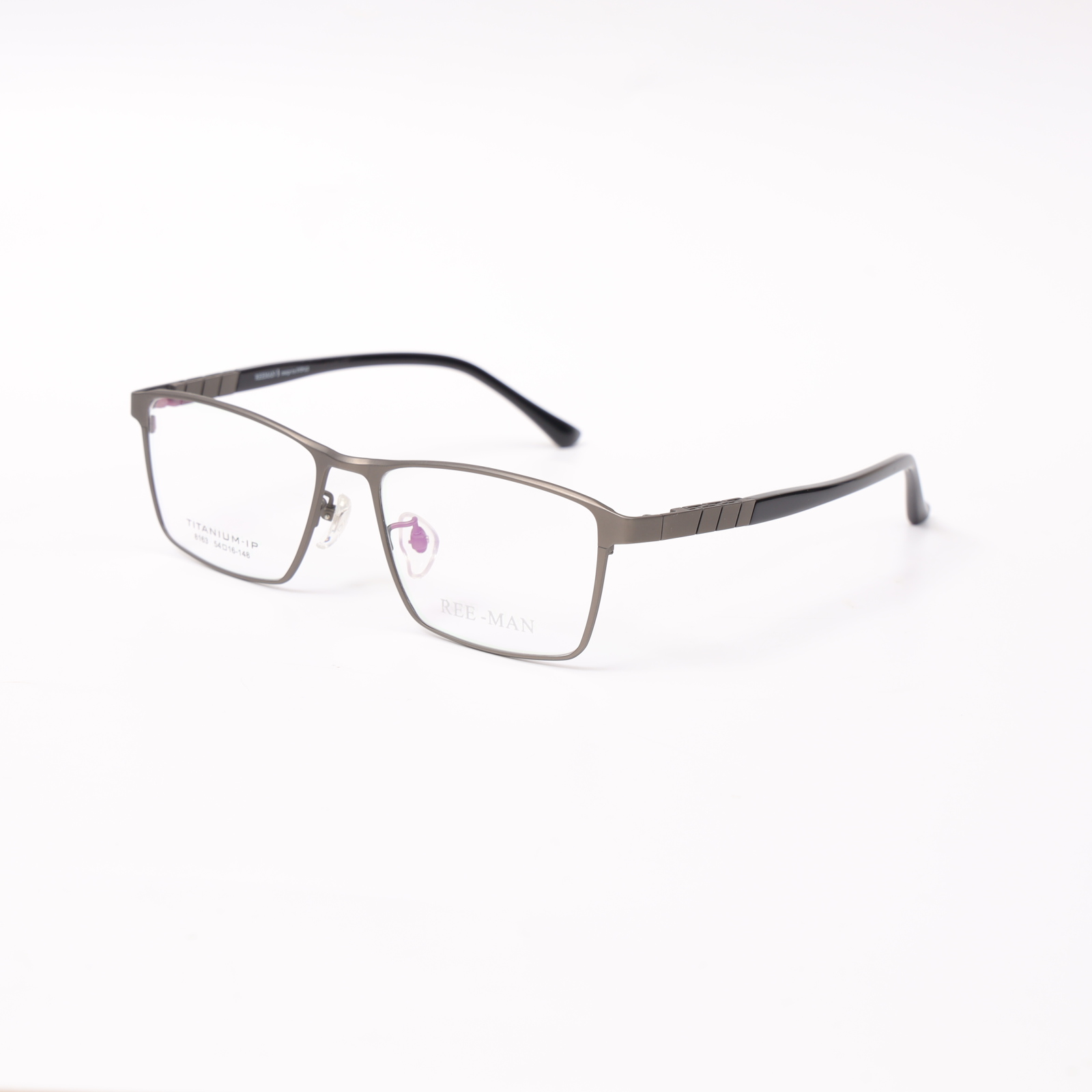 GỌNG KÍNH CẬN TITANIUM CAO CẤP 8163 C3 GHI