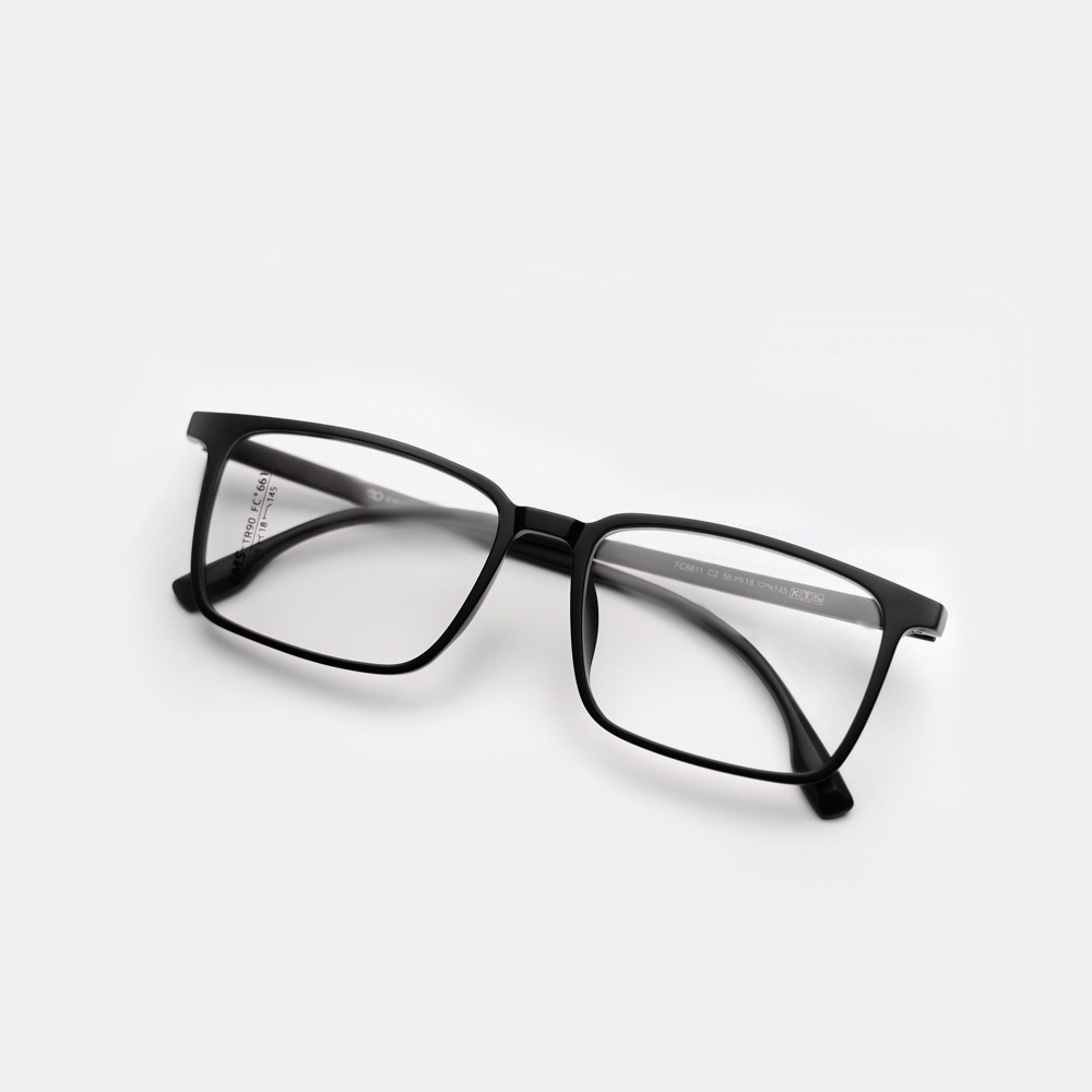 GỌNG KÍNH CẬN EYEPLUS 6611 C2 ĐEN NHÁM