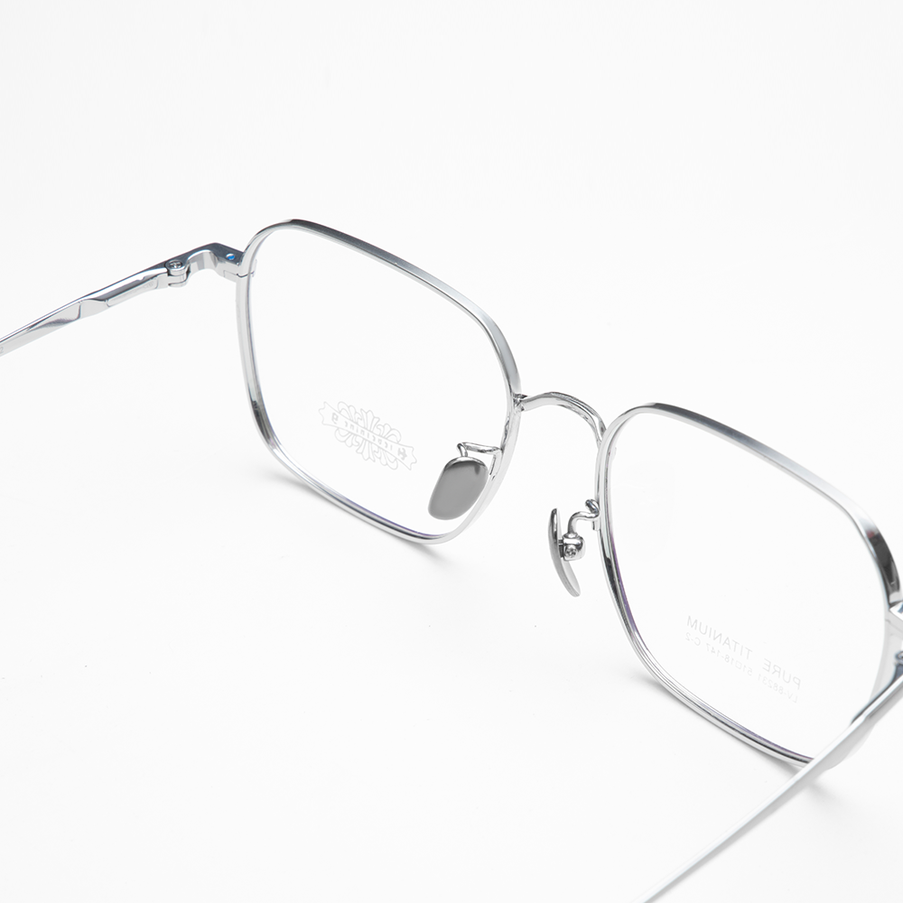 GỌNG KÍNH CẬN TITANIUM CAO CẤP 88231 C2 BẠC