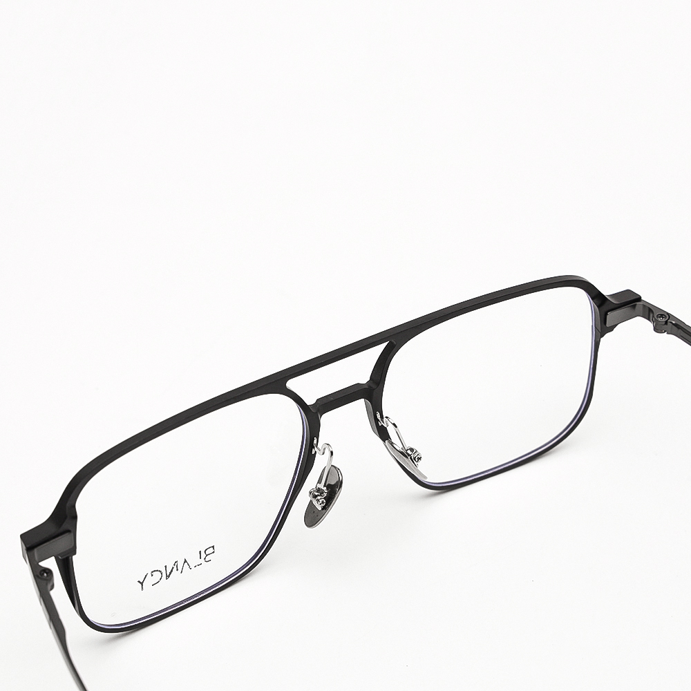GỌNG KÍNH CẬN BLANCY DÁNG PHI CÔNG 87026 C2 ĐEN GHI