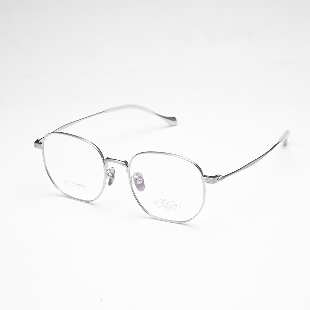GỌNG KÍNH CẬN TITANIUM CAO CẤP 88235 C2 BẠC