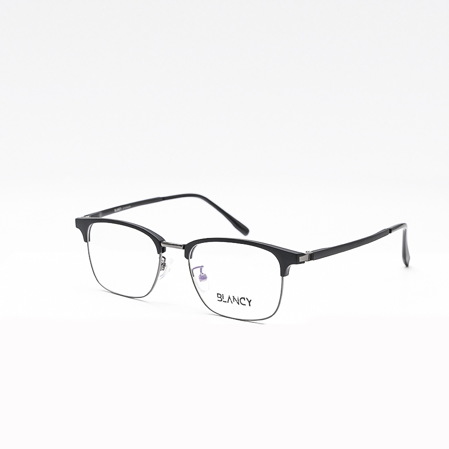 GỌNG KÍNH CẬN BLANCY DÁNG CLUB MASTER 6770 C3 ĐEN NHÁM