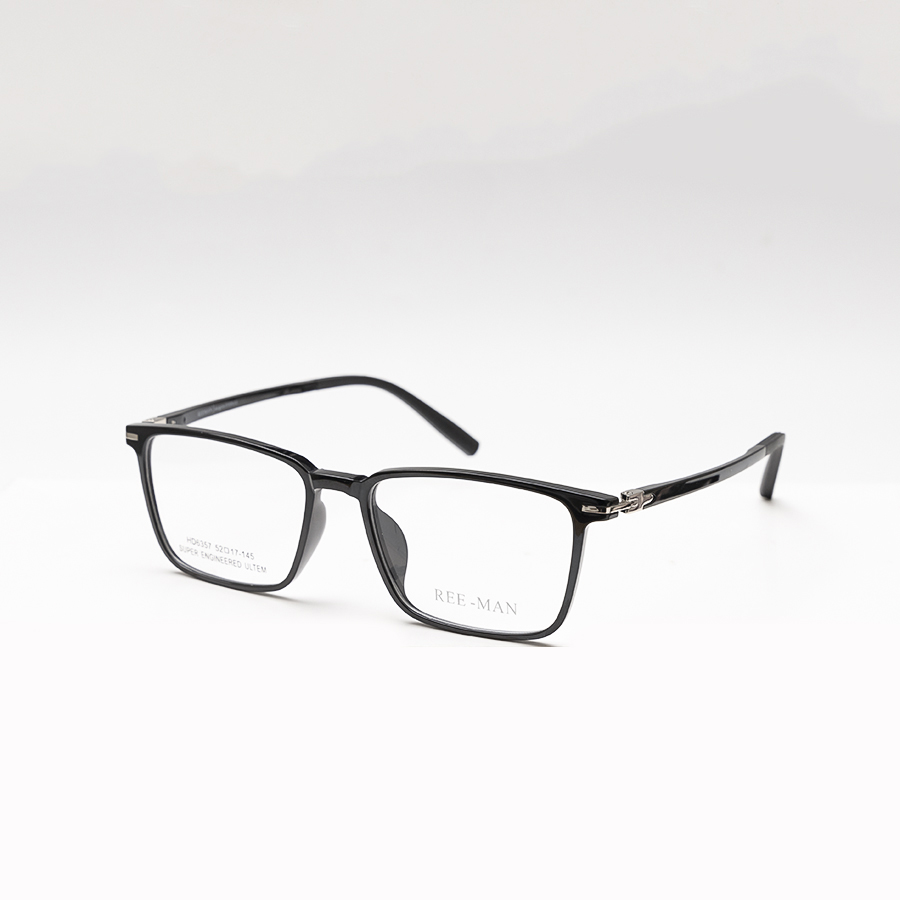 GỌNG KÍNH NHỰA REEMAN 6357 C1 ĐEN BÓNG