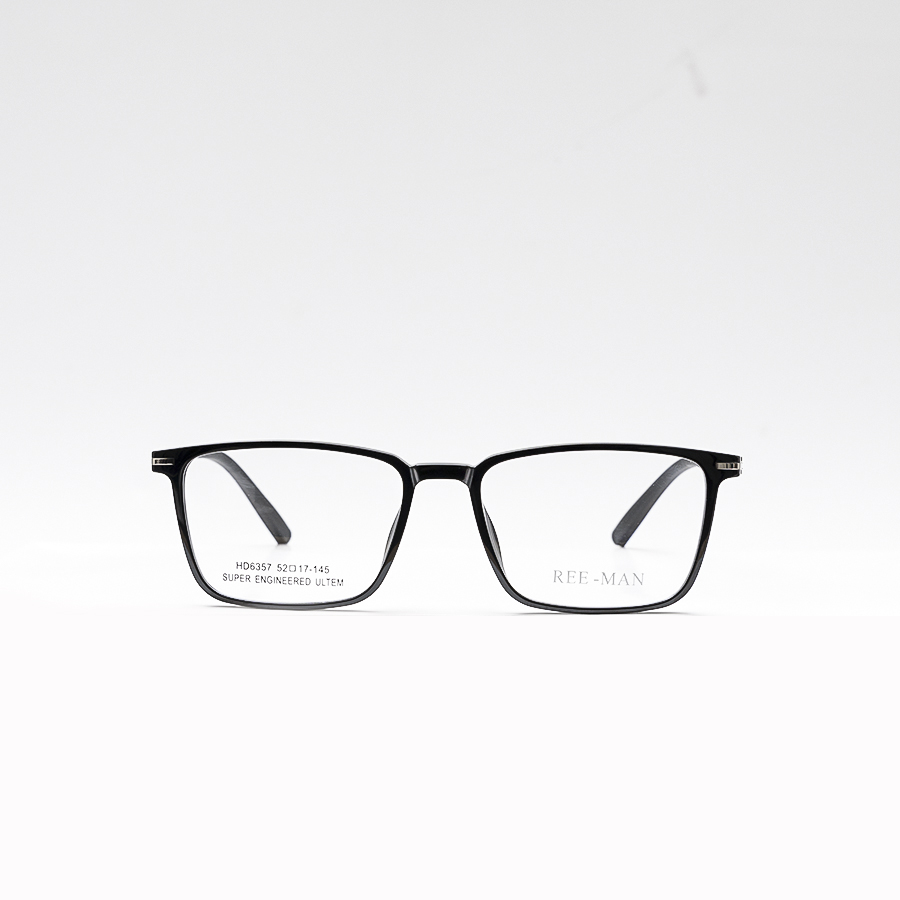 GỌNG KÍNH NHỰA REEMAN 6357 C1 ĐEN BÓNG