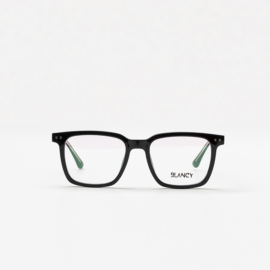 GỌNG KÍNH CẬN NHỰA CAO CẤP CẢ VIỀN BLANCY 6817 C3 ĐEN BÓNG