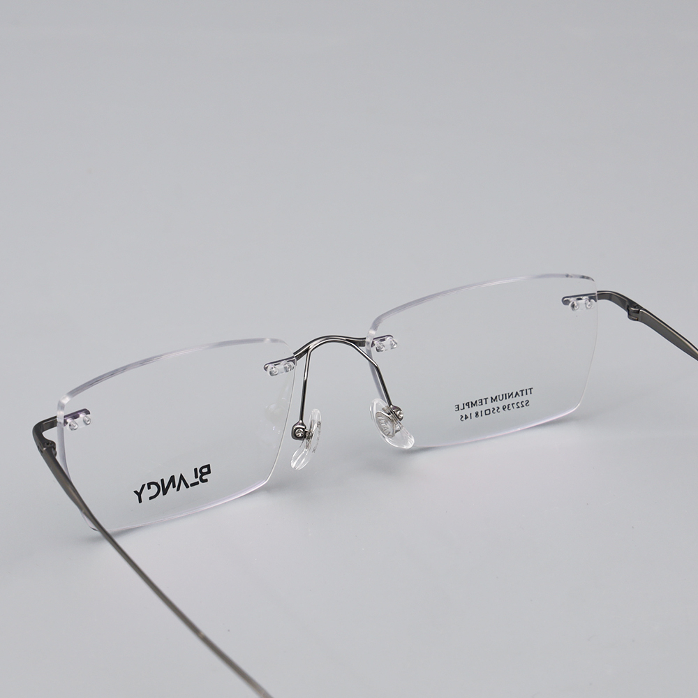 GỌNG KÍNH CẬN KHÔNG VIỀN BLACNY 22739 C2 GHI