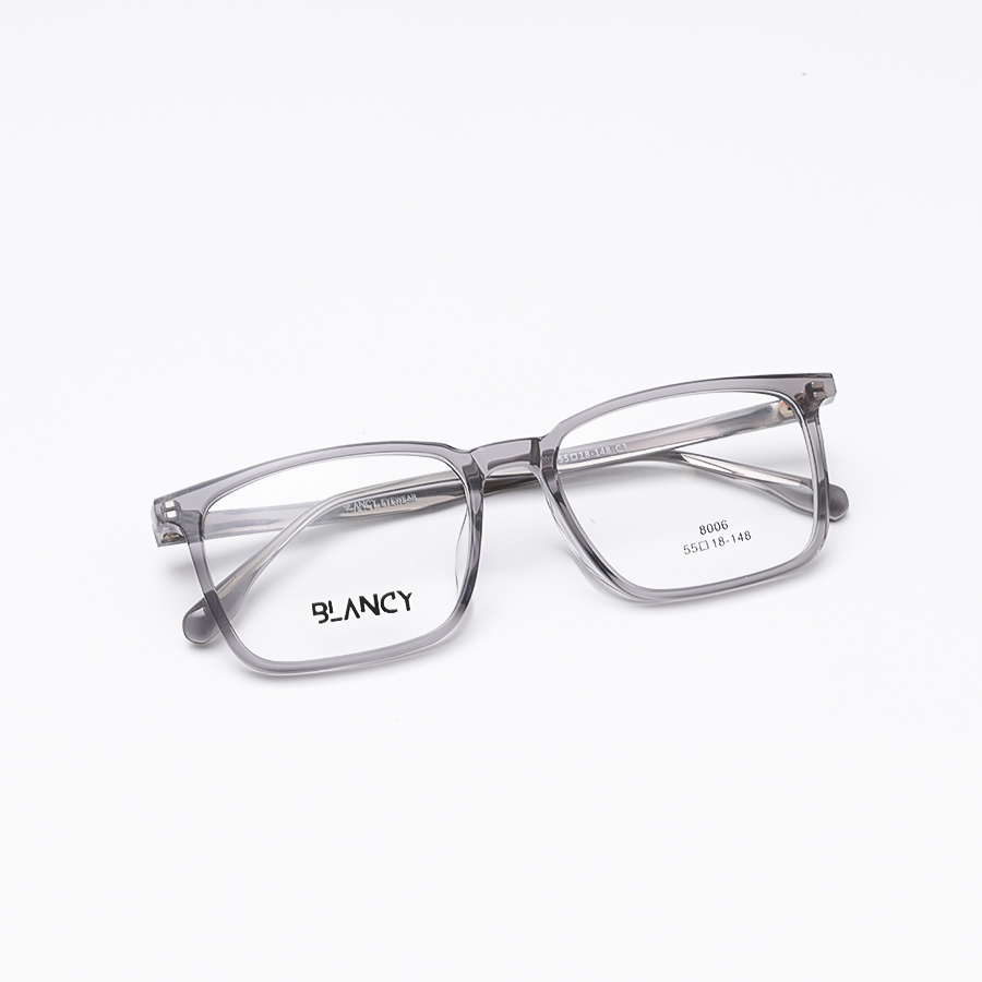Gọng Kính Cận Unisex Blancy 8006 C3 Xám