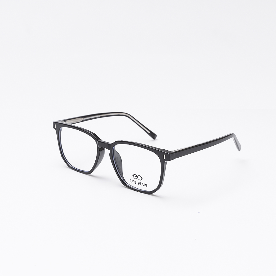 Gọng Kính Cận EYE PLUS 9086 C1 Đen Bóng