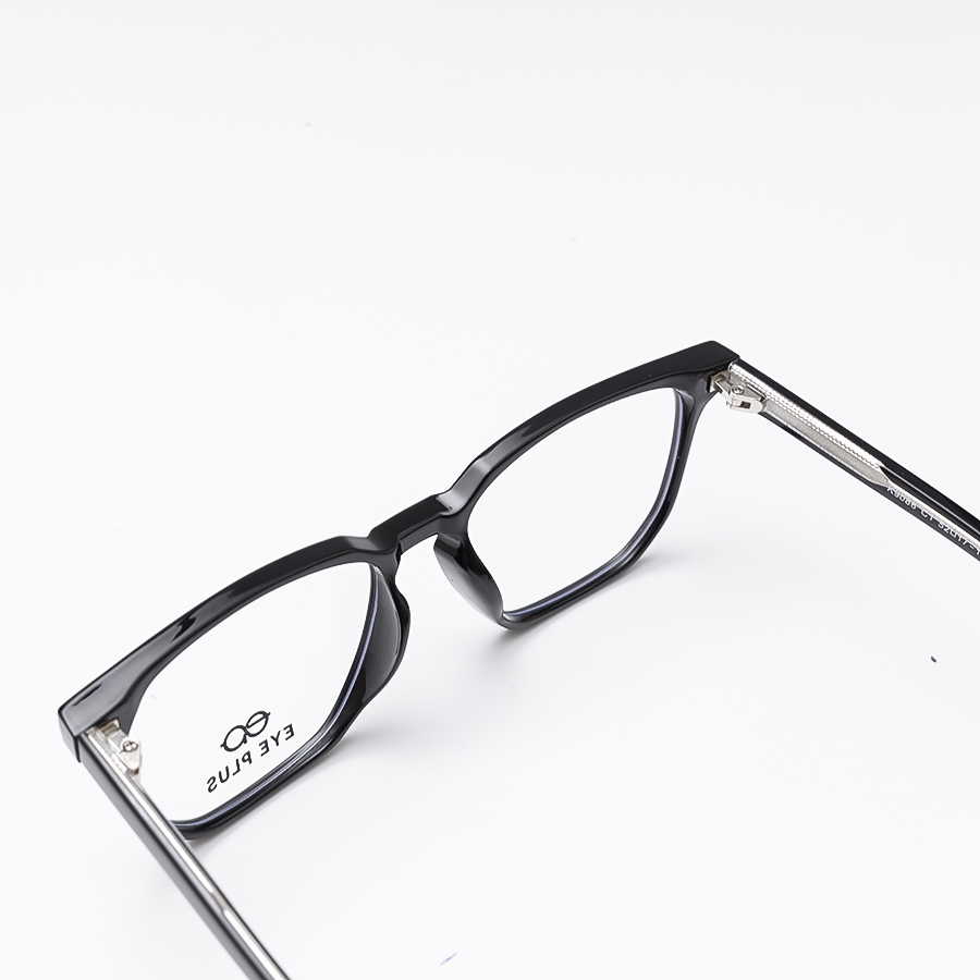 Gọng Kính Cận EYE PLUS 9086 C1 Đen Bóng