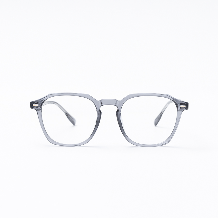 GỌNG KÍNH CẬN EYE PLUS TRÒN CẢ VIỀN 72014 C3 XÁM