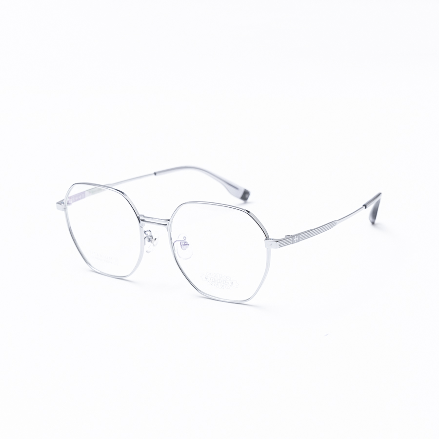 GỌNG KÍNH CẬN TITANIUM CAO CẤP LEVELNINE 88202 C2 BẠC