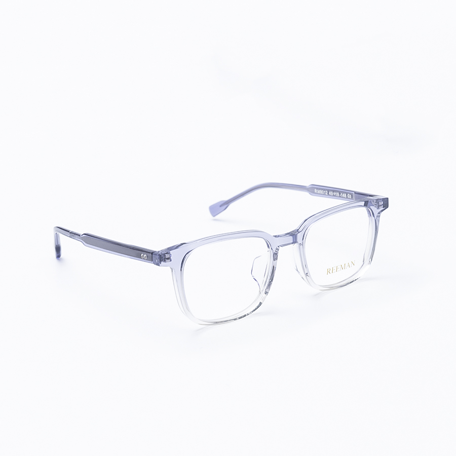 GỌNG KÍNH CẬN REEMAN ACETATE CẢ VIỀN RM8012 C3 XÁM 2LINE
